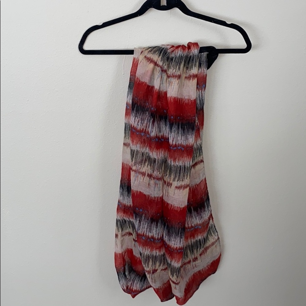 Patterned Infinity Scarf - Picture 3 of 4